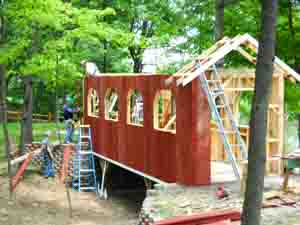 Building the Covered Bridge