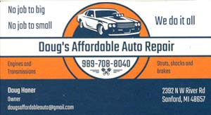 Doug's Affordable Auto Repair.